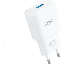 Linktech T444E Strong Eco Auto-Id Şarj Adaptörü (Başlık) 2.1A