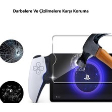 Engo Sony Playstation Portal 8 Inç Ekran Koruyucu Oyun Konsolu Şeffaf Nano