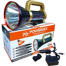 Powerdex PD-5800 | 20W Güneş Enerjili Şarjlı Fener