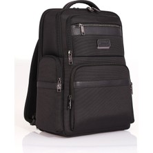 Pierre Cardin 01PC00302 Bussiness Laptop Bölmeli Sırt Çantası Siyah