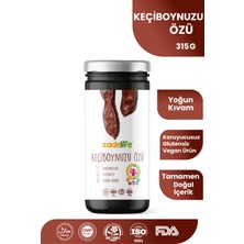 Zadelife Organik Keçiboynuzu Özü Net 315 gr (Soğuk Sıkım)