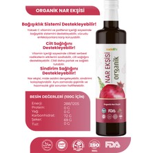 Zadelife Organik Nar Ekşisi 700 Gr