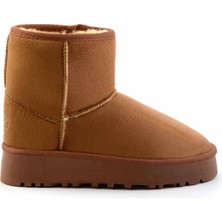 Bambi Taba Süet  Kadın Bot & Bootie K02855115602