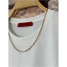 Erkek Dikey Baskılı Oversize T-Shirt Şort