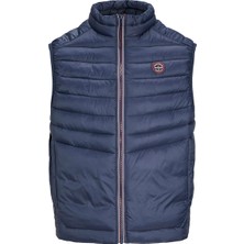 Jack & Jones 12258457 Jjesprint Bodywarmer Collar Noos Lacivert