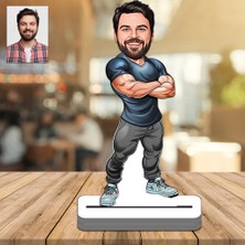 Sporcu 3D Ahşap Biblo,sevgiliye Hediye,doğum Günü Hediyesi