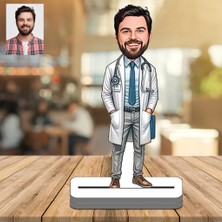 Doktor 3D Ahşap Biblo,sevgiliye Hediye,doğum Günü Hediyesi