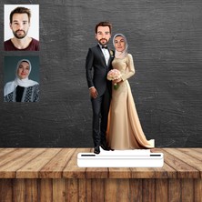 Karı-Koca Karikatür Figürü,sevgiliye Hediye,doğum Günü Hediyesi