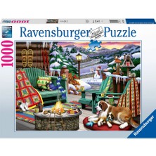 Ravensburger Yetişkin Puzzle 1000 Parça Dinlenme 174744