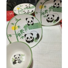 Kopfkino Baby Panda Desenli Bebek/çocuk Tabak