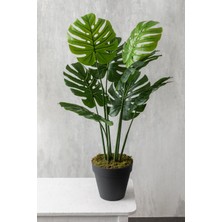 Güleç Yapay Çiçek Yapay Devetabanı(Monstera) Ağacı 100 cm