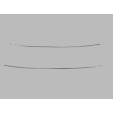 Volkswagen Jetta 6 Sd Ön Tampon Çıtası 2 Parça 2011-2014 Krom Paslanmaz Çelik