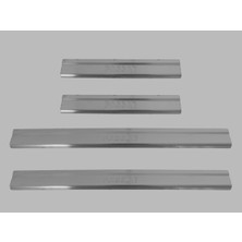 Volkswagen Passat B7 Sd Kapı Eşiği 4 Parça 2012-2015 Krom Paslanmaz Çelik