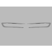 Volkswagen Passat B8 Sd Sis Çerçevesi 2 Parça 2015-2019 Krom Paslanmaz Çelik