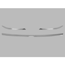 Volkswagen Passat B8.5 Sd Far Üstü Çıta 3 Parça 2019 ve Üzeri Krom Paslanmaz Çelik