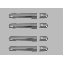 Volkswagen Volt / Lt Van Kapı Kolu 4 Parça 1998-2006 Krom Paslanmaz Çelik