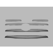 Volkswagen Crafter Van Ön Panjur 5 Parça 2006-2012 Krom Paslanmaz Çelik