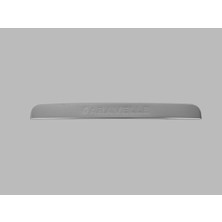 Volkswagen Caravelle Van Bagaj Çıtası (Yazılı) 2003-2014 Krom Paslanmaz Çelik