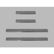 Citroen C4 Hb 5d/sd Kapı Eşiği 4 Parça 2005-2010 Krom Paslanmaz Çelik