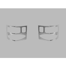 Volkswagen Transporter T4 Van Stop Çerçevesi 2 Parça 1995-2003 Krom Paslanmaz Çelik