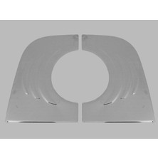 Volkswagen Crafter Van Arka Arma Çerçevesi 2 Parça 2006 ve Üzeri Krom Paslanmaz Çelik