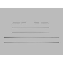 Volkswagen Passat B8.5 Sd Yan Kapı Alt Çıtası 8 Parça 2019 ve Üzeri Krom Paslanmaz Çelik