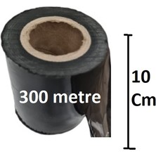 Tify Dilimli Siyah Palet Streç 10 cm 17 Mic. 400 gr 300 metre Siyah 4 Adet