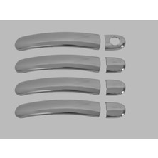 Volkswagen Jetta 6 Sd Kapı Kolu 4 Parça 2011 ve Üzeri Krom Paslanmaz Çelik