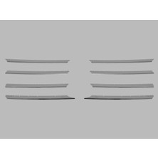 Volkswagen Transporter T4 Van Ön Panjur 8 Parça 1995-2003 Krom Paslanmaz Çelik