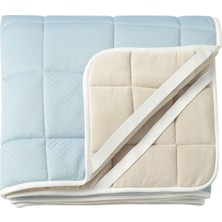 IKEA Soğutucu Alez, Yatak Soğutucu ve Isıtıcı Alet, Bej-Mavi, 140X200 cm