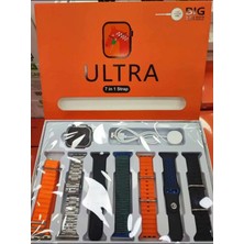 Watch 8 Ultra 49MM 7 Kordonlu Ios ve Andrıod Uyumlu Akıllı Saat
