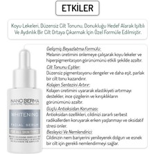 Nano Derma Yüz Beyazlatıcı Serum Aydınlatıcı Serum Whitening Serum 30 ml