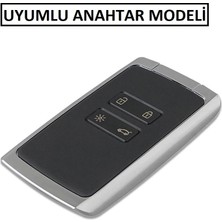 Parça Deponuz Renault Duster Ile Uyumlu Silikon Anahtar Kılıf Anahtar Kabı
