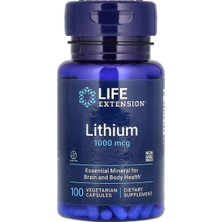 Life Extension Lithium 1000 Mcg 100 Vegetarian Kapsül