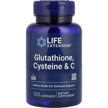 Life Extension Glutathione Cysteine C 100 Kapsül