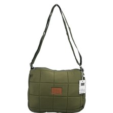 Sia Çanta Samilon Kabartmalı Kapitone Puf Kumaş Shopper  Çanta Rahat Çapraz  Askılı Hafif , Iç Astarlı Kaliteli Malzeme Mükemmel Işçilik