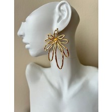 Lune D'or Accessories Modern Yıldız Büyük Küpe