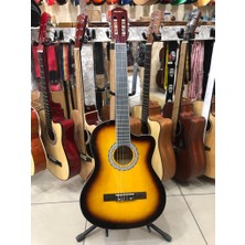 Saranda Kesik Kasa Sunburst Klasik Gitar