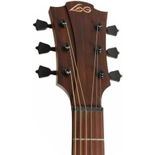 Lag Gla T118DCE-BLK  Siyah Dreadnought Cutaway Elektro Akustik Gitar