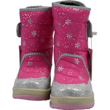 Sia Çanta Boot's Simli Çırtlı & Ortapedik  & Anatomik Sağlam Kaymaz Tabanlı Uzun Konçlu Içi Kürklü Üşümeyen Ayaklar  Çocuk Snow Boot