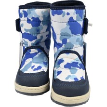 Sia Çanta Boot's Çırtlı & Ortapedik  & Anatomik Sağlam Kaymaz Tabanlı Uzun Konçlu Içi Kürklü Nefes Alan Çocuk Snow Boot