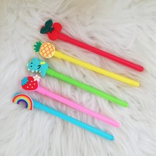 5'li Renkli Tükenmez Kalem Seti 1