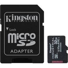 Byars Bilişim -Endüstriyel microSD - 32 GB microSDHC Endüstriyel C10 A1 pSLC Kartı + SD Adaptör - SDCIT2/32 GB -