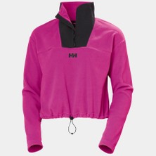 Helly Hansen W Daybreaker Cropped Polar HHA.49561 Kadın Pembe Polar (Baştan Geçme)