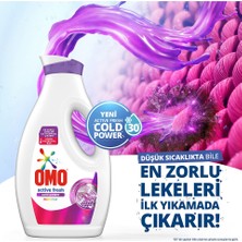 Omo Sıvı Çamaşır Deterjanı Active Fresh Cold Power Renkliler 1690 ml x 6