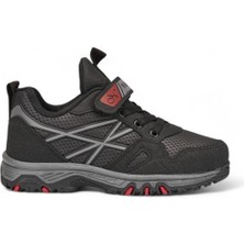 Albishoes Erkek Çocuk Cırt Cırtlı Outdoor Trekking Suya Dayanıklı Kısa Bot Çocuk Trekking Ayakkabı