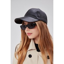 Derikem %100 Orjinal Deri Kışlık Unisex Beyzbol Şapka