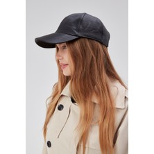 Derikem %100 Orjinal Deri Kışlık Unisex Beyzbol Şapka
