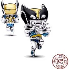 Poseidons Jewellery Marvel X-Men Wolverine Charm