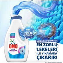 Omo Sıvı Çamaşır Deterjanı Active Beyazlar ve Renkliler Için 26 Yıkama 1690ML x 6 Adet